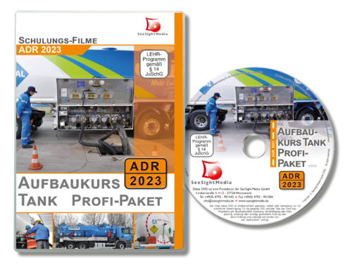Aufbaukurs Tank Gefahrgut-Filme 3 - 8 gem. 8.2 ADR 2023 DVD